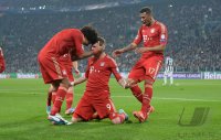 FUSSBALL INTERNATIONAL CHL VIERTELFINALE 12/13: Juventus Turin - FC Bayern Muenchen