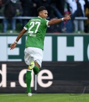 Fussball, 1. Bundesliga  Saison 2014/2015: Werder Bremen - Bayer 04 Leverkusen