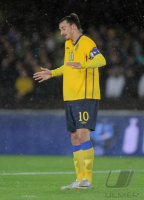 Fussball International EM 2012-Qualifikation:  Zlatan Ibrahimovic (Schweden)