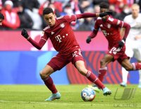 Fussball 1. Bundesliga Saison 21/22: FC Bayern Muenchen - Bayer 04 Leverkusen