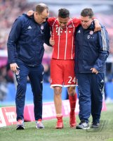 Fussball  1.Bundesliga   Saison 17/18: FC Bayern Muenchen - Hamburger SV