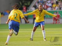 Fussball International  Frauen  Deutschland - Brasilien
