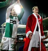 Fussball, 1. Bundesliga: Bremen - Wolfsburg