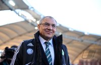 Fussball 1. Bundesliga : Trainer Felix Magath (VfL Wolfsburg)