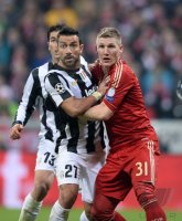 FUSSBALL INTERNATIONAL CHL VIERTELFINALE 12/13: FC Bayern Muenchen - Juventus Turin