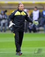 Fussball 1. Bundesliga, Saison 2011/2012: Torwart Trainer  Wolfgang Teddy De Beer (Borussia Dortmund)