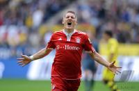 Fussball 1. Bundesliga : JUBEL , Bastian Schweinsteiger (FCB)