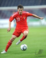 Fussball International Testspiel: Dibiyar Bilyaletdinov (Russland)