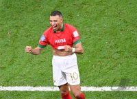 FUSSBALL WM 2022 Halbfinale Frankreich - Marokko
