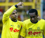 Fussball 1. Bundesliga: Dortmund - Frankfurt, Jubel n. 1:0