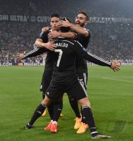 Fussball CHL 14/15 Halbfinale: JUBEL Cristiano Ronaldo (Real Madrid)