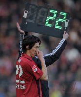 Fussball 1. Bundesliga  Saison 2010/2011:  SC Freiburg - SV Werder Bremen