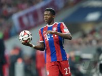 Fussball 1. Bundesliga Saison 14/15: David Alaba (FC Bayern Muenchen)