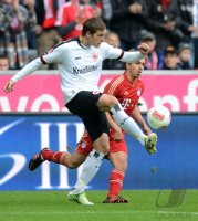 Fussball 1. Bundesliga, Saison 2012/2013:  FC Bayern Muenchen - Eintracht Frankfurt