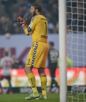 Fussball, 1. Bundesliga  Saison 2014/2015, Relegation: Hamburger SV - Karlsruher SC