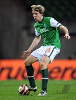 FUSSBALL, EUROPA LEAGUE GRUPPENPHASE: Bremen, NIEMEYER Einzelaktion