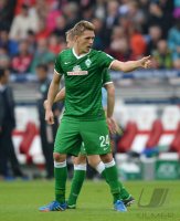 Fussball  1. Bundesliga  13/14: JUBEL Nils Petersen (SV Werder Bremen)