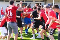 Fussball Relegation zur Oberliga, Rueckspiel 21/22: FC Holzhausen - FC Denzlingen