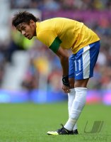 FUSSBALL Olympia 2012 Maenner: Brasilien - Weissrussland