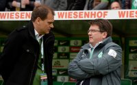 Fussball, 1. Bundesliga  Saison 2014/2015: SV Werder Bremen - Borussia Moenchengladbach