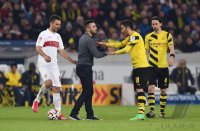 Fussball 1. Bundesliga Saison 14/15: VfB Stuttgart - Borussia Dortmund