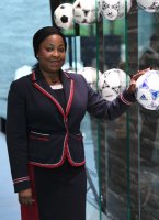 Fussball International: FIFA Generalsekretaerin Fatma Samoura (Senegal)