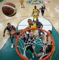Basketball 1. Bundesliga Walter Tigers Tuebingen  - Bamberg