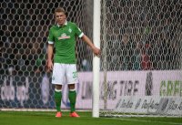 Fussball, 1. Bundesliga  Saison 2014/2015: SV Werder Bremen - VfL Wolfsburg