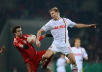 FUSSBALL DFB POKAL  Saison 2012/2013:  FC Augsburg - FC Bayern Muenchen