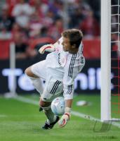 Fussball International: Audi Cup 2009  Torwart RENSING (FC Bayern Muenchen)