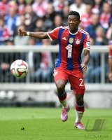 Fussball 1. Bundesliga Saison 14/15:  David Alaba (FC Bayern Muenchen)