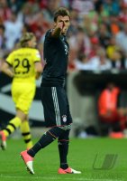 Fussball 1. Bundesliga, Supercup: FC Bayern Muenchen - Borussia Dortmund