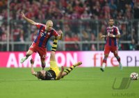 Fussball 1. Bundesliga Saison 14/15: FC Bayern Muenchen - Borussia Dortmund