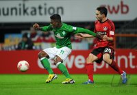 Fussball 1. Bundesliga Saison 12/13: SV Werder Bremen - Bayer 04 Leverkusen