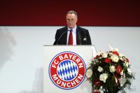 Fussball 1. Bundesliga : Vorstandsvorsitzender Karl Heinz Rummenigge (FC Bayern Muenchen)