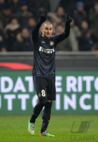 Fussball International Serie A 13/14: JUBEL Rodrigo Palacio  (Inter Mailand)