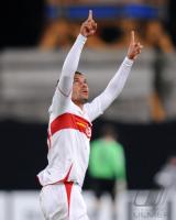 FUSSBALL : JUBEL Elson (VfB Stuttgart)
