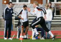 Fitnesstest der Nationalmannschaft in Hamburg
