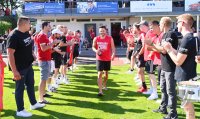 Fussball Relegation zur Oberliga, Rueckspiel 21/22: FC Holzhausen - FC Denzlingen