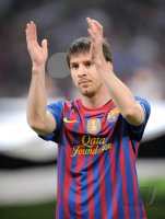 FUSSBALL INTERNATIONAL  CHL Viertelfinale 11/12: Lionel Messi (Barca)
