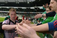 Fussball, 1. Bundesliga Saison 2012/2013: SV Werder Bremen - Eintracht Frankfurt