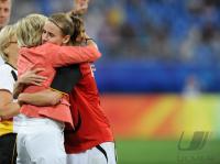 FUSSBALL  Olympia 2008   Viertelfinale  Frauen   Schweden - Deutschland