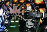 Fussball WM 2006: FIFA-Praesident Joseph S. Blatter besucht das IBC