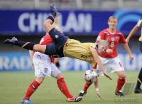Fussball Frauen FIFA U 20  WM  2008   Viertelfinale  USA - England
