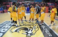 Basketball 1. Bundesliga 15/16 Hauptrunde: Walter Tigers Tuebingen - Basketball Loewen Braunschweig