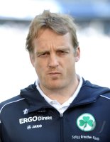Fussball 2. Bundesliga:  Trainer Mike Bueskens (Greuther Fuerth)