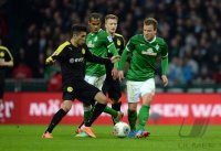 Fussball, 1. Bundesliga  Saison 2013/2014: SV Werder Bremen - Borussia Dortmund