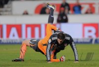 Fussball 1. Bundesliga  Saison 2010/2011: VfB Stuttgart - FC Bayern Muenchen