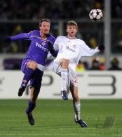 FUSSBALL  International CHL 09/10 :  AC Florenz - FC Bayern  Muenchen