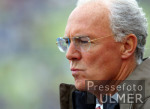 Fussball 1. Bundesliga: Bayern, Beckenbauer Portrait